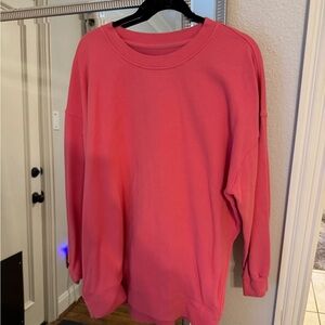 Lululemon Pink Crewneck Sweatshirt